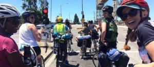 Bicycling with camping gear