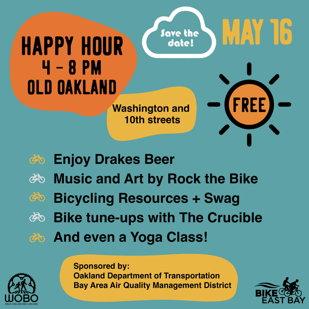 Happy Hour in Old Oakland 4 -8pm